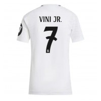 Real Madrid Vinicius Junior #7 Replica Home Shirt Ladies 2024-25 Short Sleeve